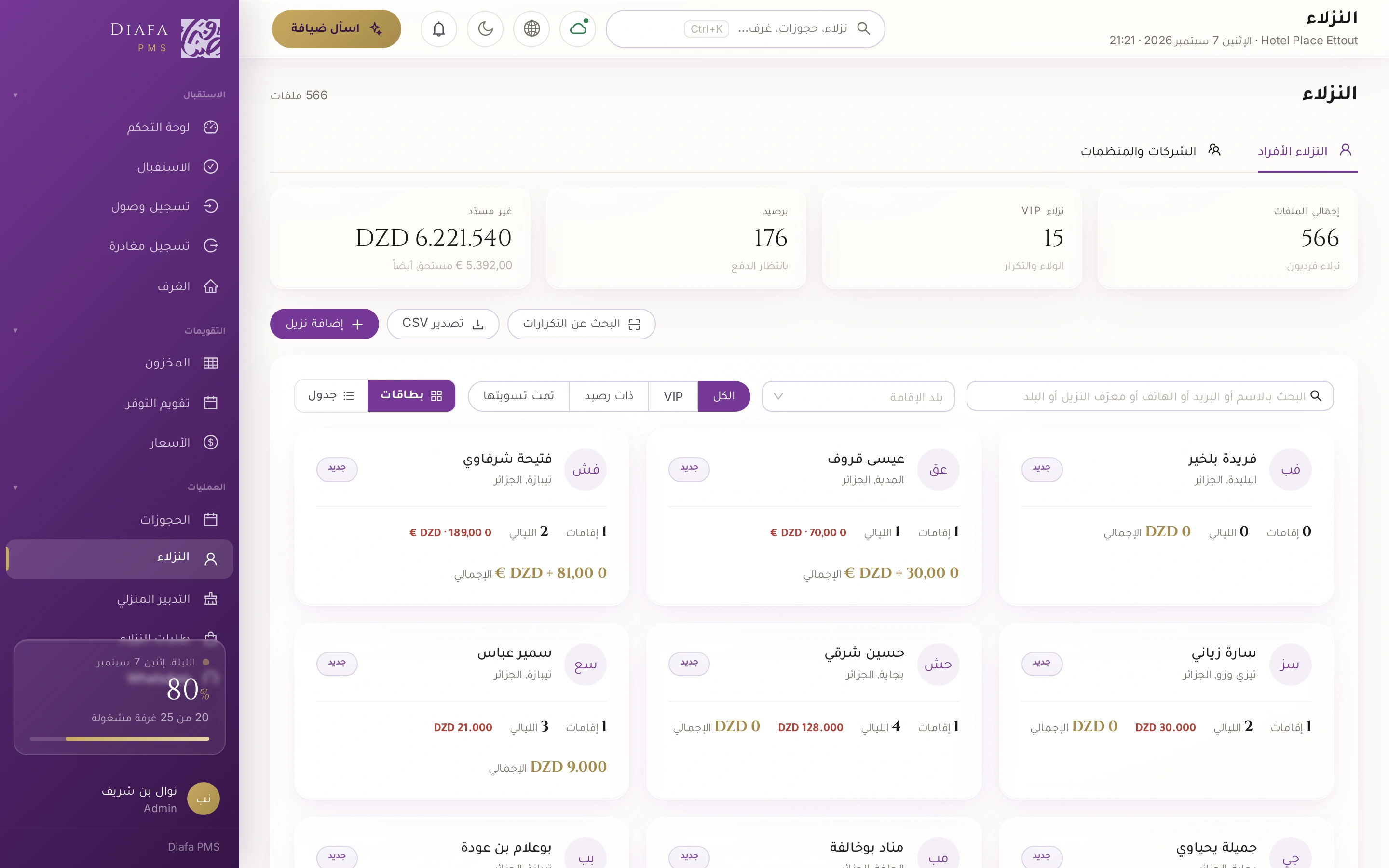 اعرف ضيوفك