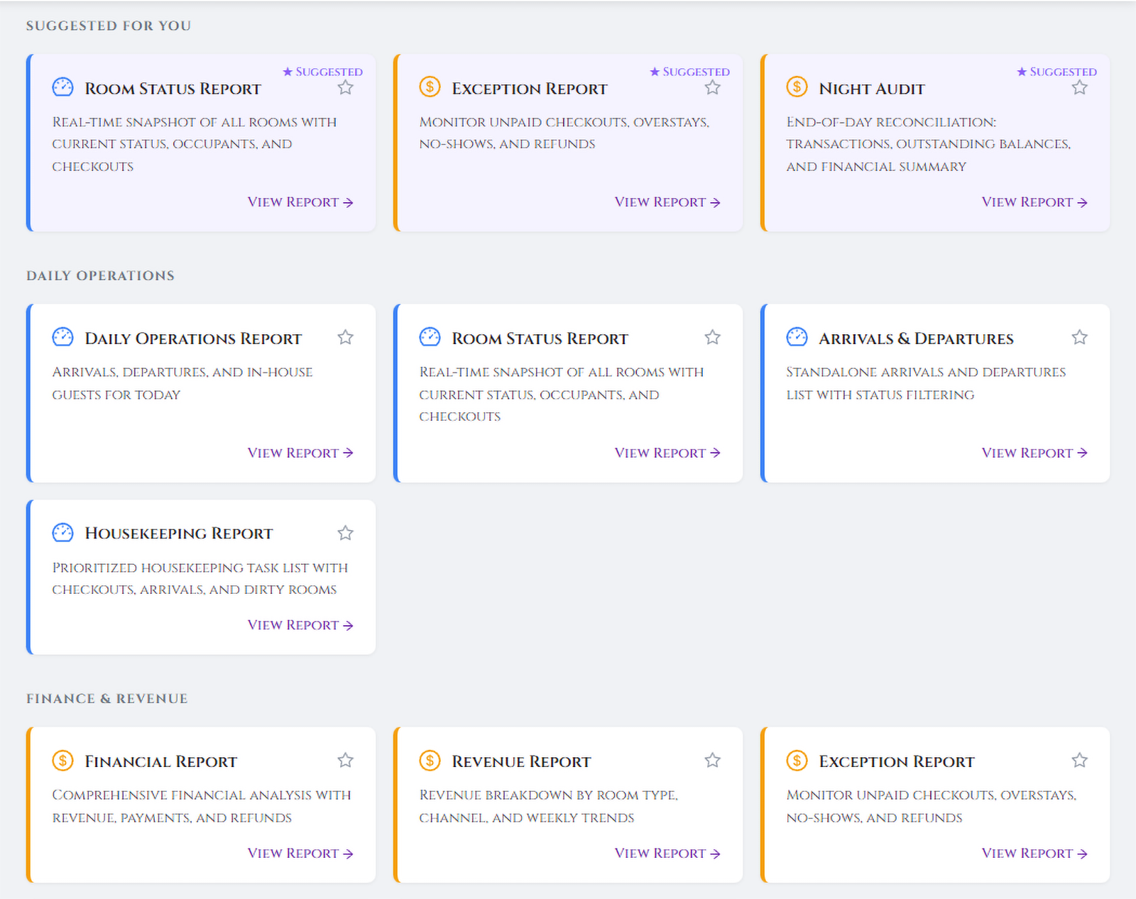 Comprehensive reporting and AI insights